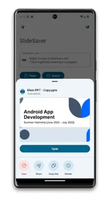 SlideSaver android App screenshot 4